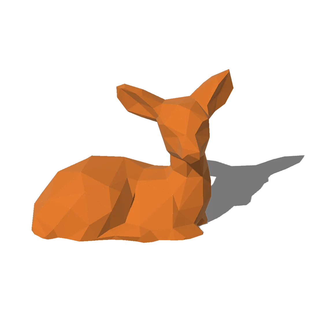 Bambi PaperCraft DIY 3