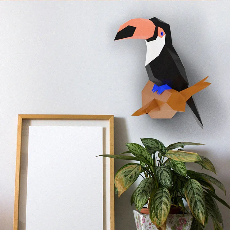 Toucan PaperCraft 1