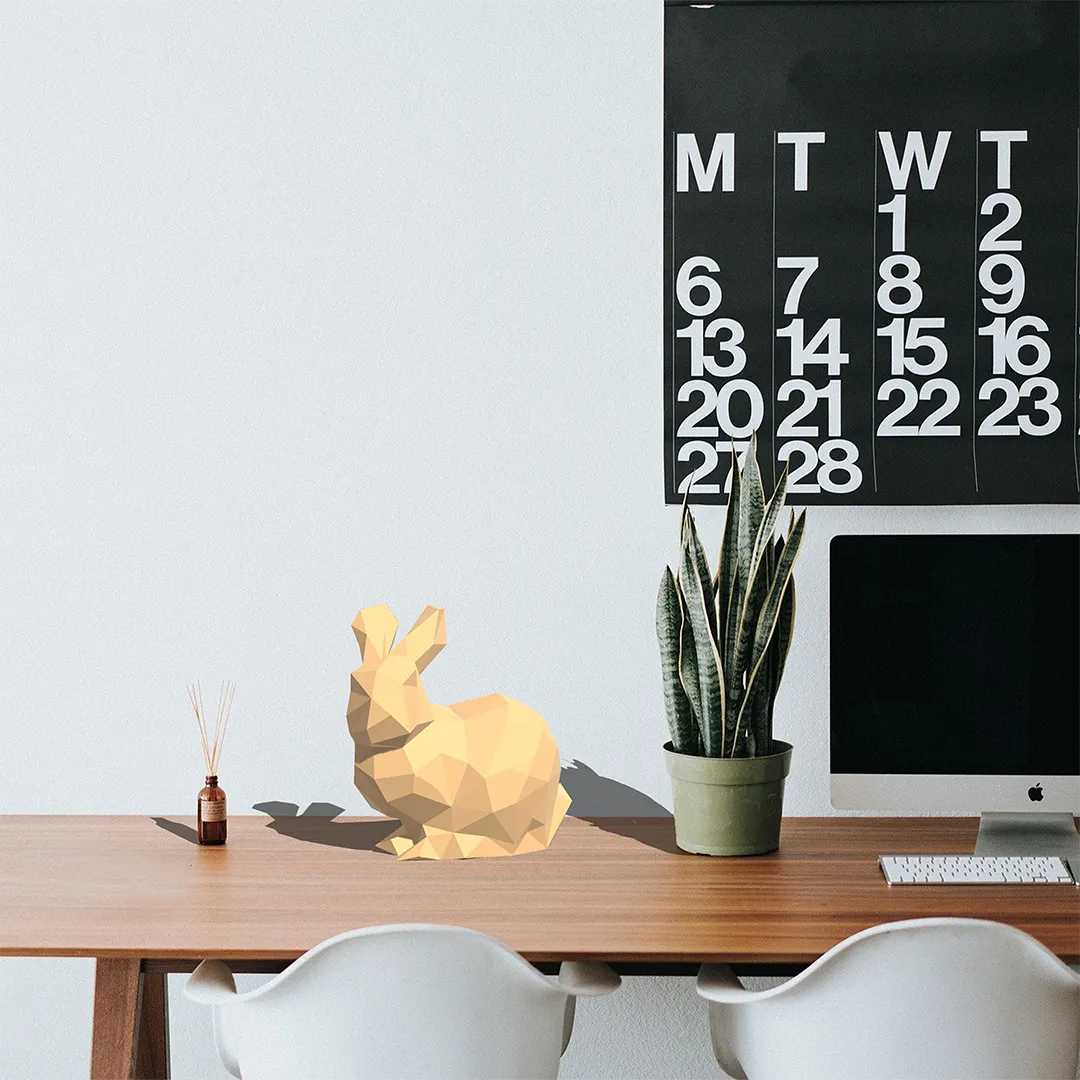 Lapin Papercraft DIY 2