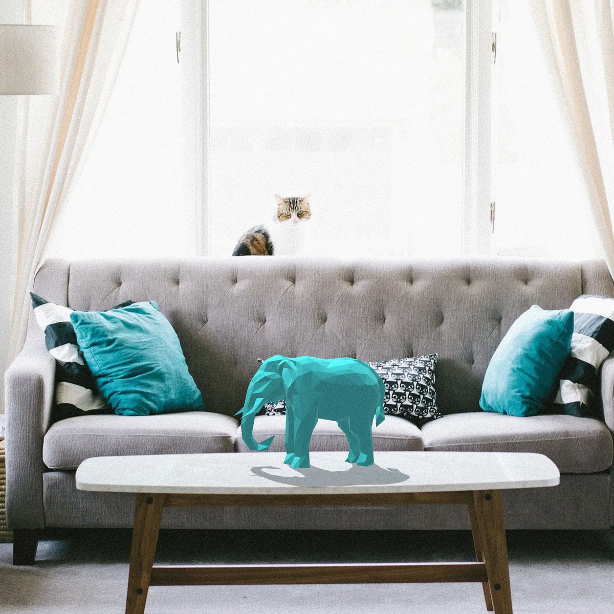 elephant PaperCraft 1