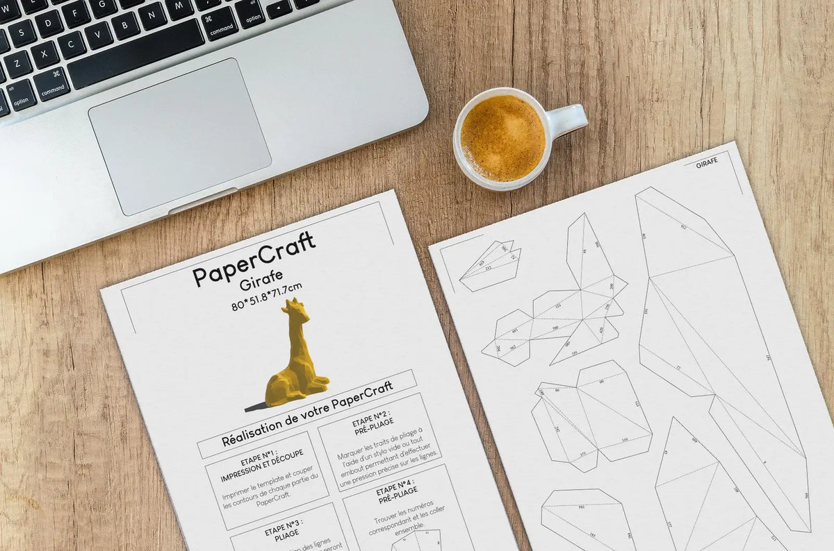 template mise en situation girafe