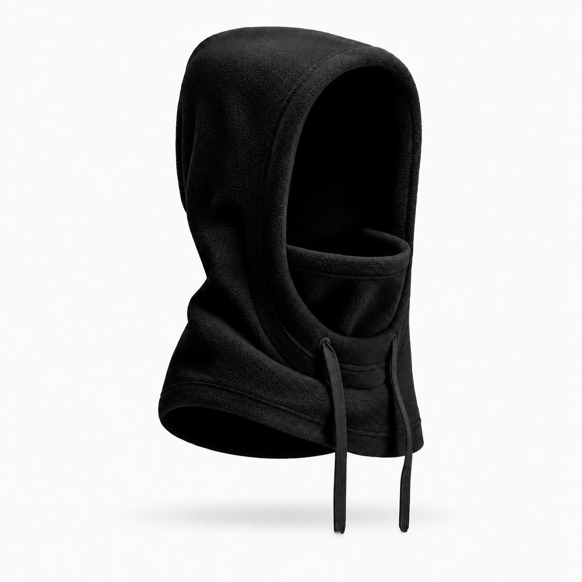 Cagoule polaire hiver Noir