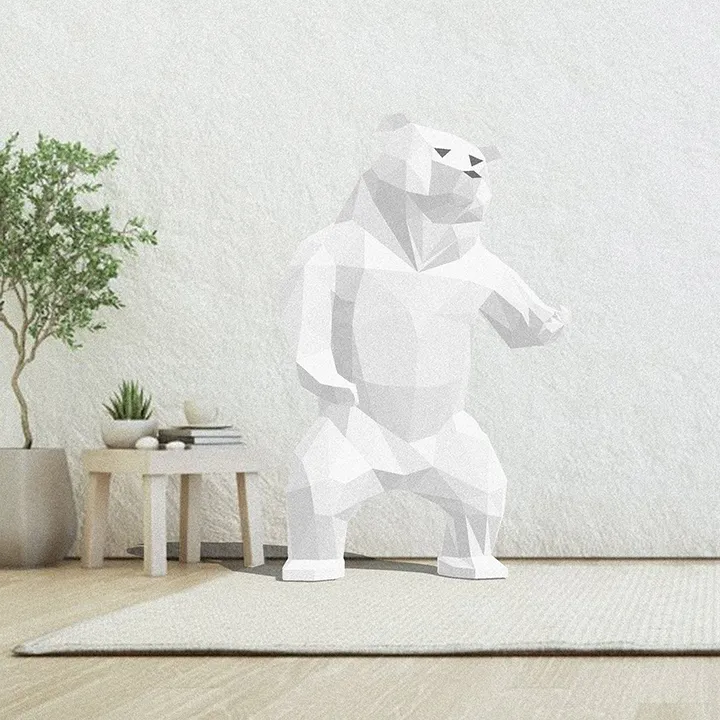 Ours polaire PaperCraft 2