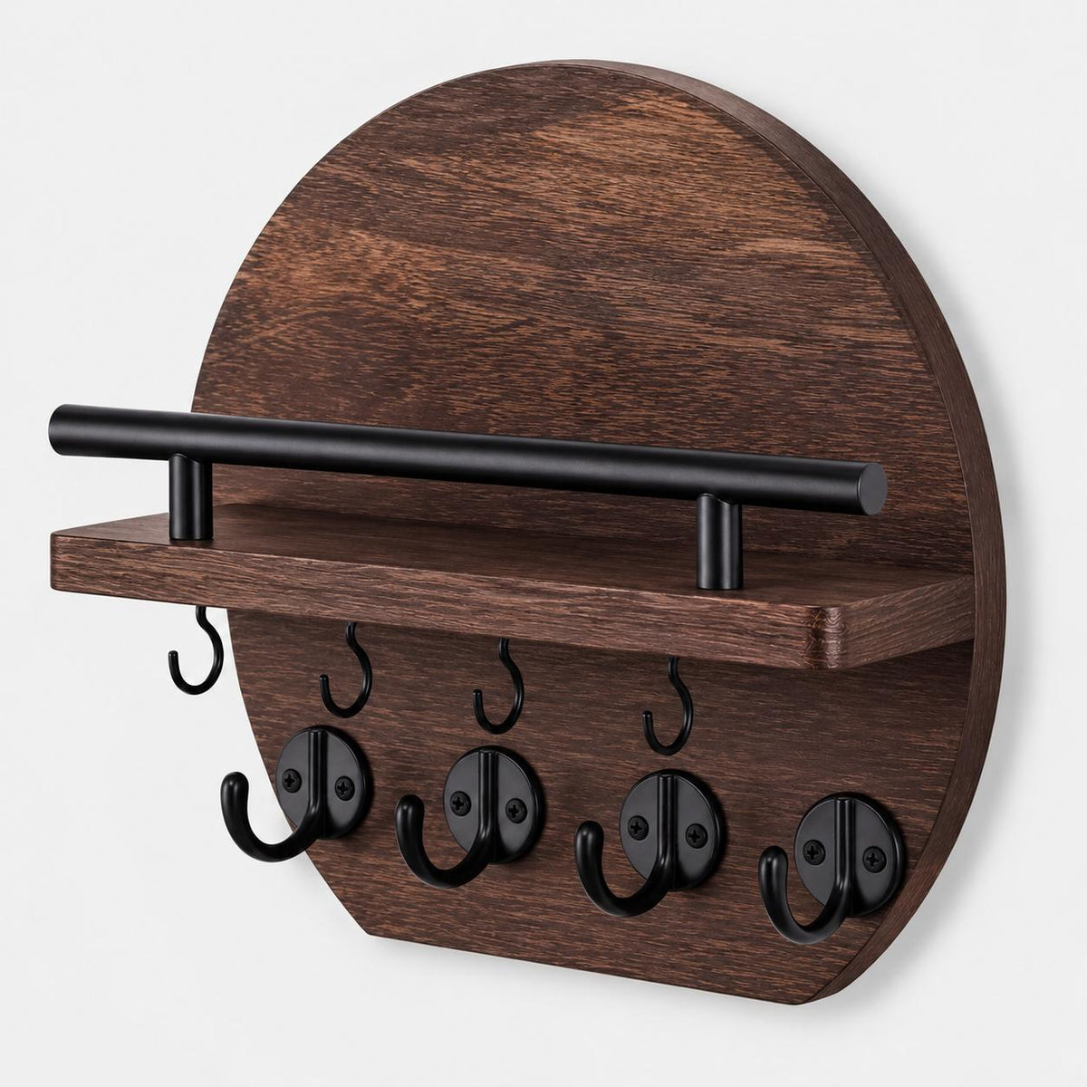 Wall-mounted key holder