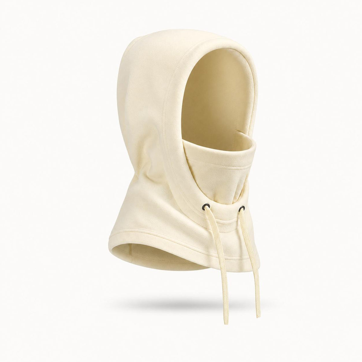Cagoule polaire hiver Beige